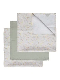 Luma Pack 3 Musselinas 70x70 - Linhas