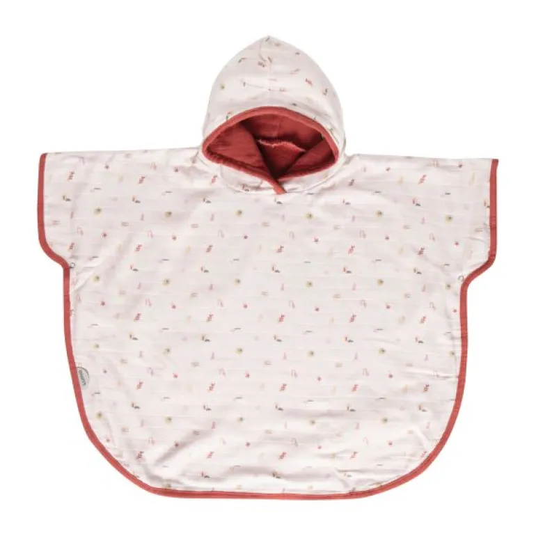 Luma Poncho - Rosa Claro
