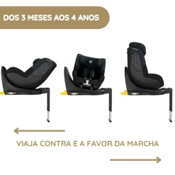 Maxi-Cosi Cadeira Auto Mica 360 S - Tonal Black