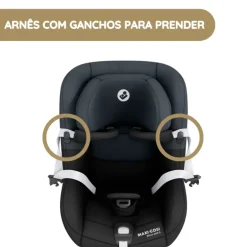 Maxi-Cosi Cadeira Auto Mica 360 S - Tonal Black