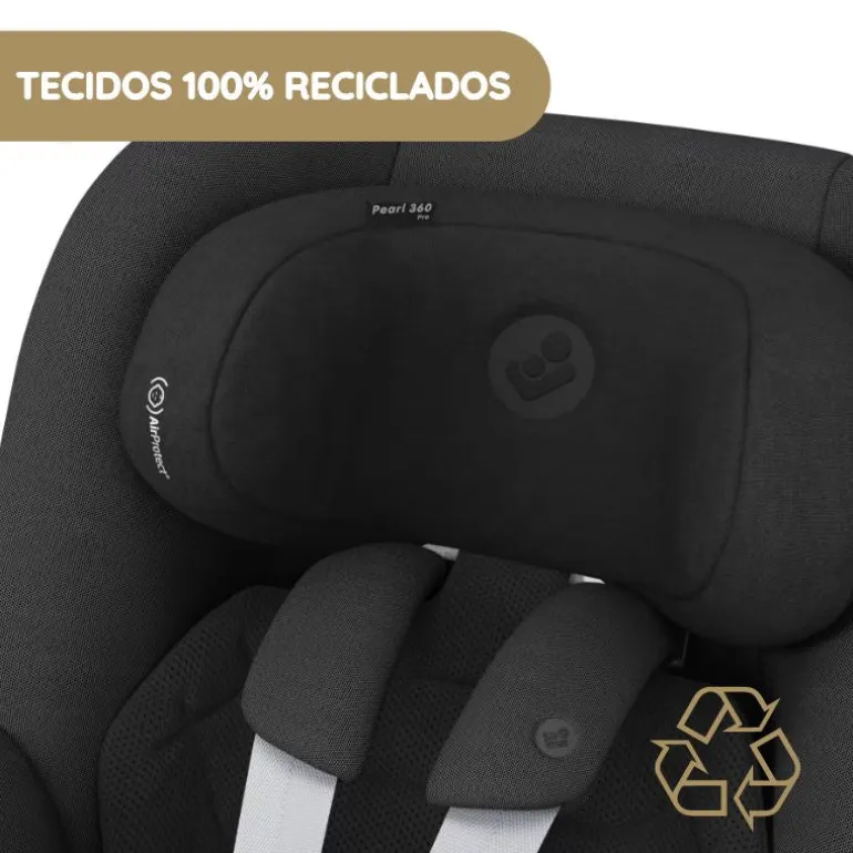 Maxi-Cosi Cadeira Auto Pearl 360 Pro - Authentic Graphite