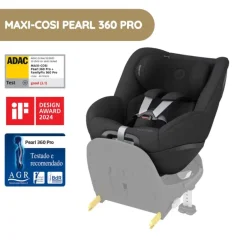 Maxi-Cosi Cadeira Auto Pearl 360 Pro - Authentic Black