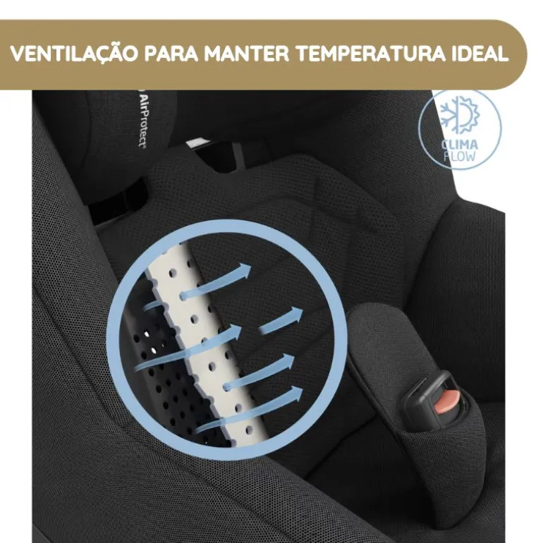 Maxi-Cosi Cadeira Auto Pearl 360 Pro - Authentic Black