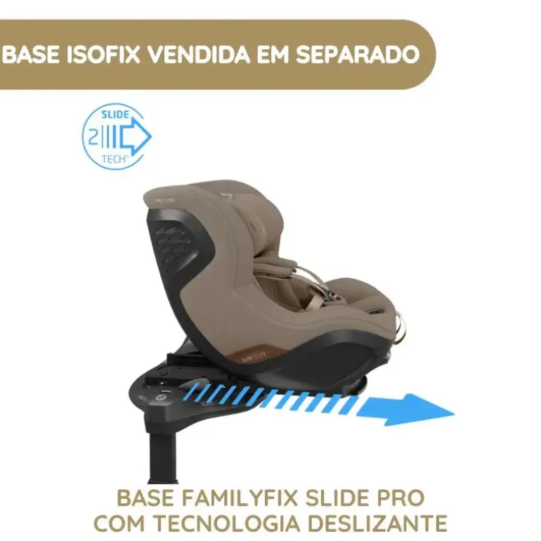Maxi-Cosi Cadeira Auto Pearl Slide Pro - Authentic Graphite