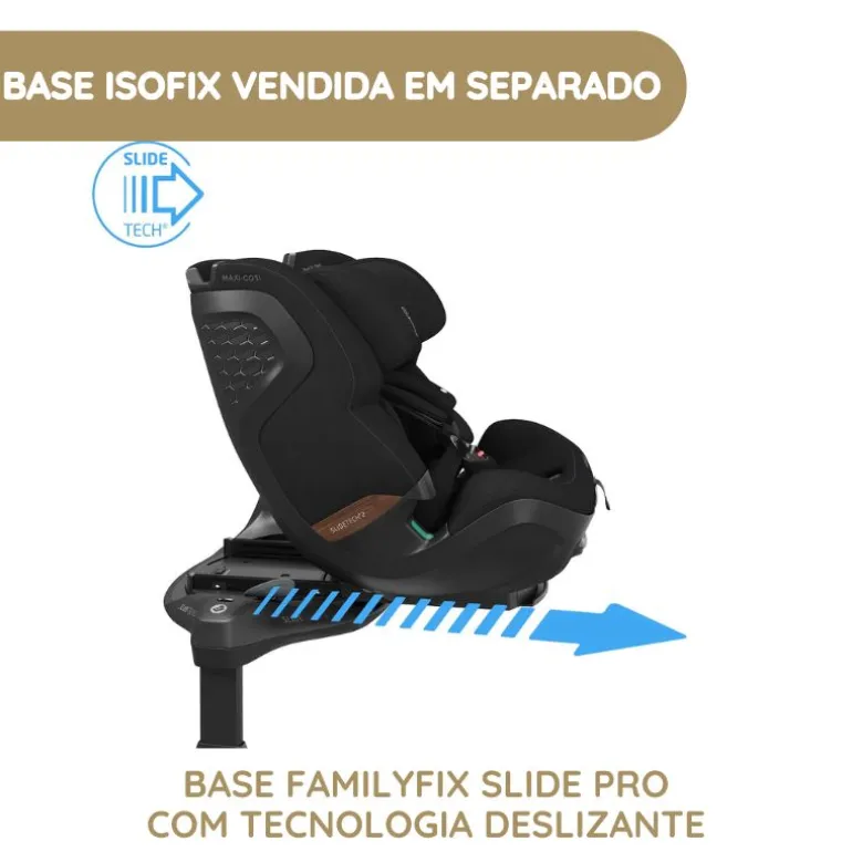 Maxi-Cosi Cadeira Auto Pearl XL Slide Pro - Authentic Truffle