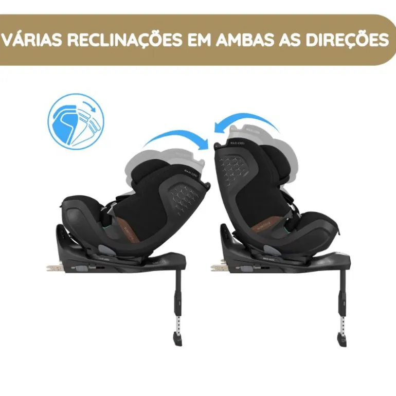 Maxi-Cosi Cadeira Auto Pearl XL Slide Pro - Authentic Graphite