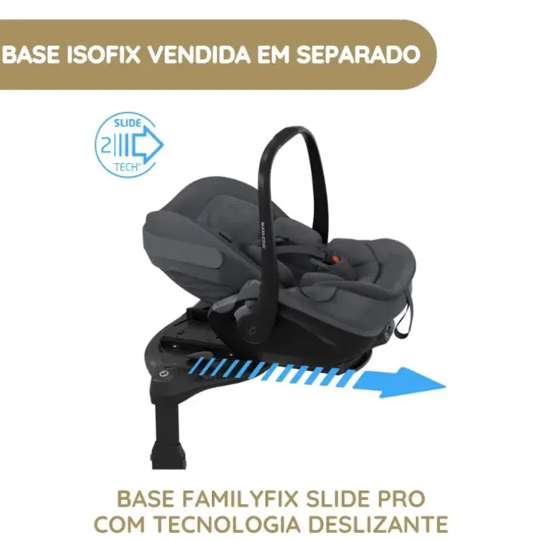 Maxi-Cosi Cadeira Auto Pebble Slide Pro - Moon Graphite