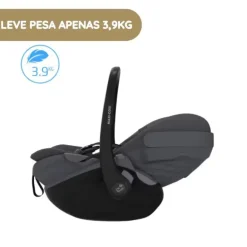 Maxi-Cosi Cadeira Auto Pebble Slide Pro - Onyx Black