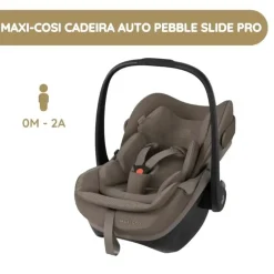 Maxi-Cosi Cadeira Auto Pebble Slide Pro - Oak Truffle