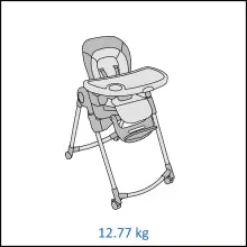 Maxi-Cosi Cadeira da Papa Minla Plus - Elegance Graphite