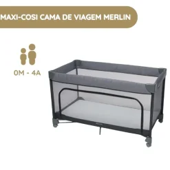Maxi-Cosi Cama de Viagem Merlin - Elegance Graphite