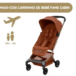 Maxi-Cosi Carrinho de Bebé Fame Cabin - Copper Terra