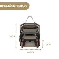 Maxi-Cosi Carrinho de Bebé Fame Cabin - Copper Terra
