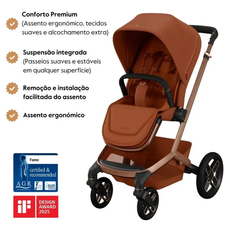 Maxi-Cosi Carrinho de Bebé Fame - Copper Terra