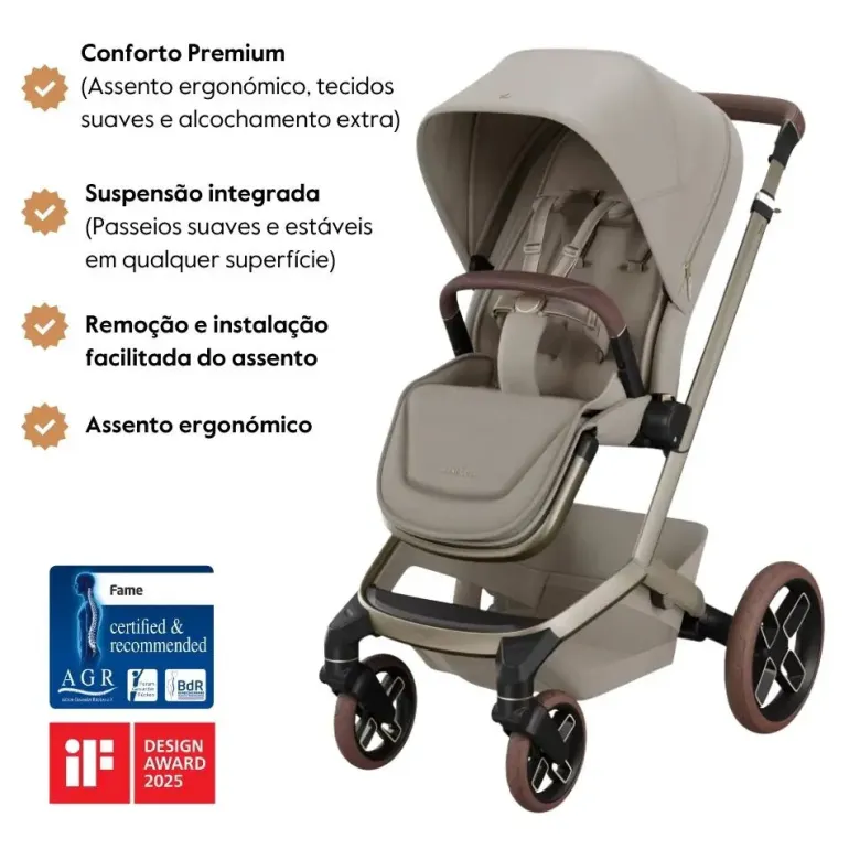 Maxi-Cosi Carrinho de Bebé Fame - Sapphire Sand