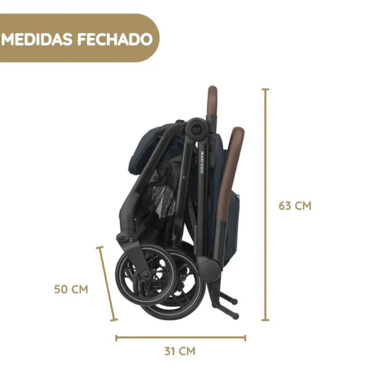 Maxi-Cosi Carrinho de Bebé Soho - Essential Graphite