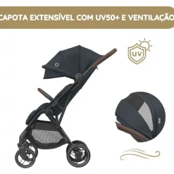 Maxi-Cosi Carrinho de Bebé Soho - Select Grey
