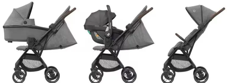 Maxi-Cosi Carrinho de Bebé Soho - Black
