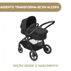 Maxi-Cosi Carrinho de Bebé Zelia 3 - Essential Graphite