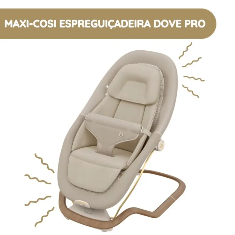 Maxi-Cosi Espreguiçadeira Dove Pro - Elegance Beige