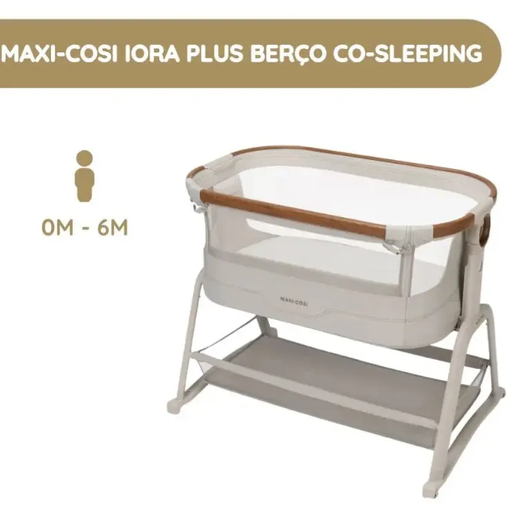 Maxi-Cosi Iora Plus Berço Co-Sleeping - Elegance Beige