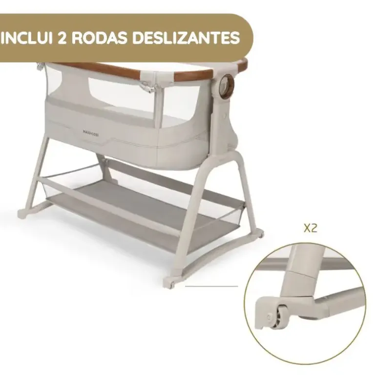 Maxi-Cosi Iora Plus Berço Co-Sleeping - Elegance Beige