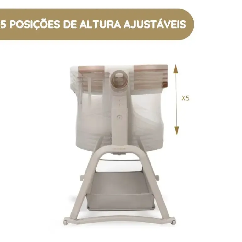 Maxi-Cosi Iora Plus Berço Co-Sleeping - Elegance Graphite