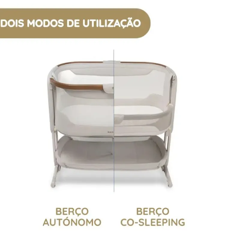 Maxi-Cosi Iora Pro Berço Co-Sleeping - Elegance Beige