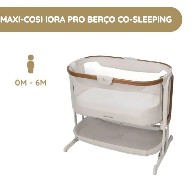 Maxi-Cosi Iora Pro Berço Co-Sleeping - Elegance Beige