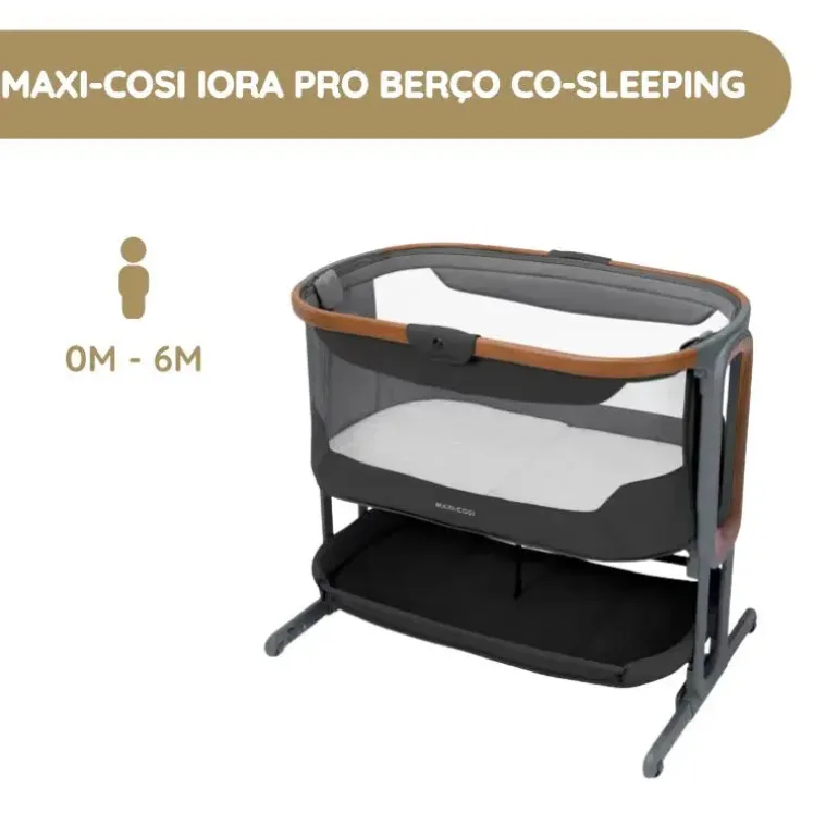 Maxi-Cosi Iora Pro Berço Co-Sleeping - Elegance Graphite