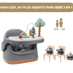 Maxi-Cosi Jay Plus Assento para Bebé 3 em 1 - Elegance Graphite