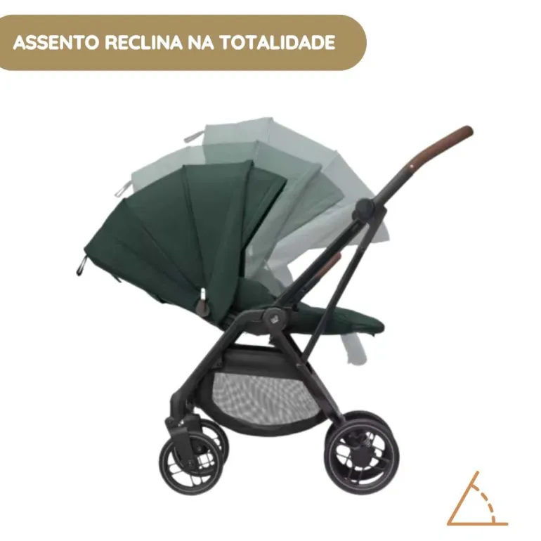 Maxi-Cosi Leona 2 Carrinho de Bebé - Twillic Green