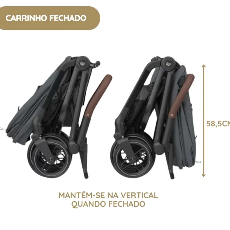 Maxi-Cosi Leona 2 Carrinho de Bebé - Twillic Green