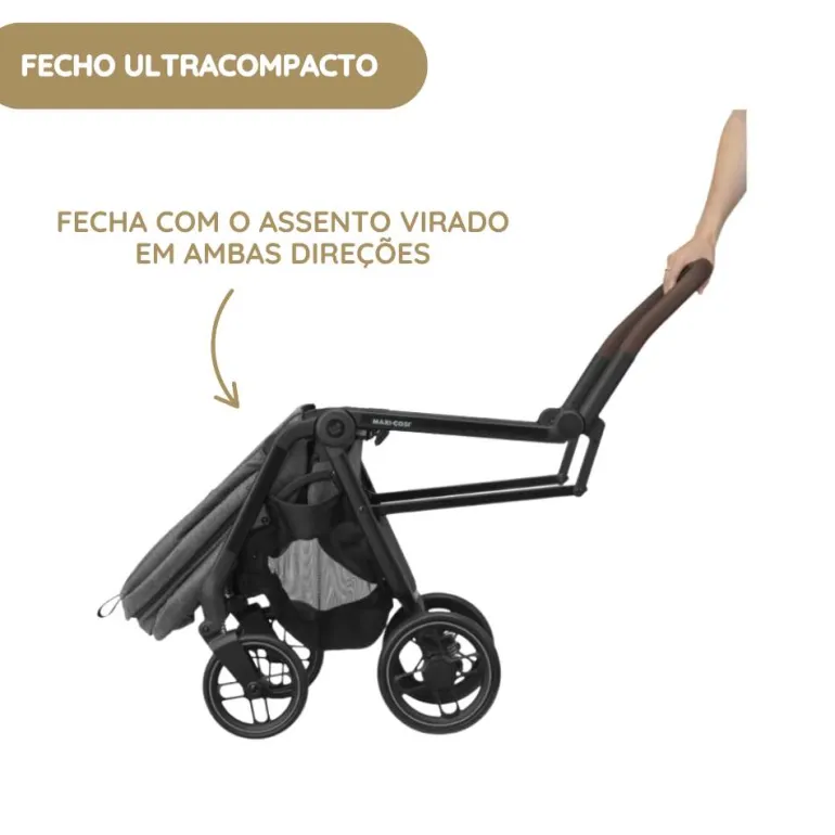 Maxi-Cosi Leona 2 Carrinho de Bebé - Twillic Green