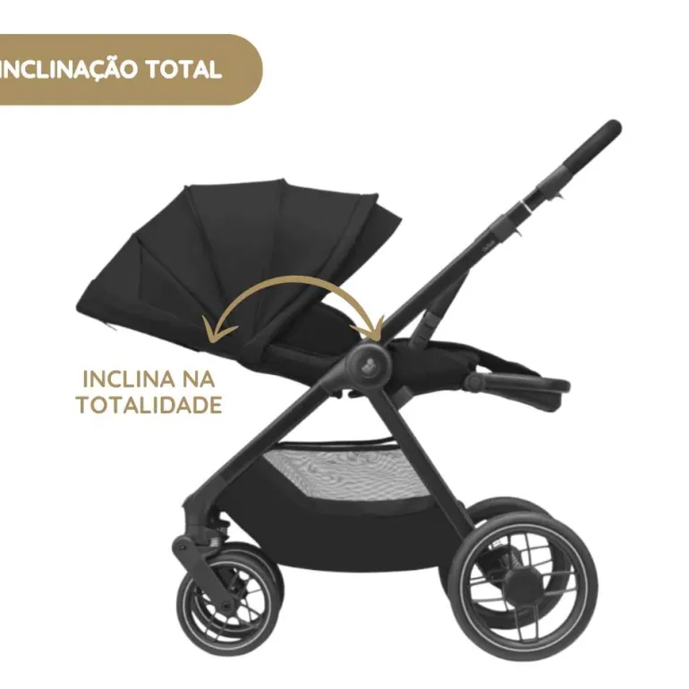 Maxi-Cosi Oxford Carrinho de Bebé - Twillic Black