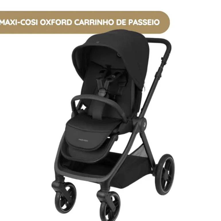 Maxi-Cosi Oxford Carrinho de Bebé - Twillic Black