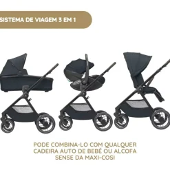Maxi-Cosi Oxford Carrinho de Bebé - Essential Green