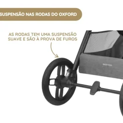 Maxi-Cosi Oxford Carrinho de Bebé - Essential Graphite