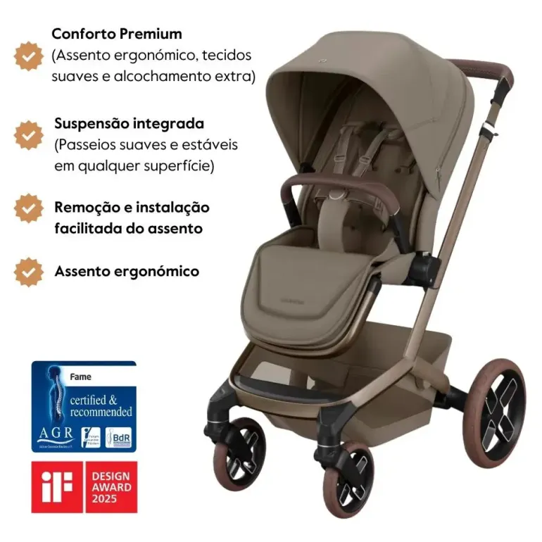 Maxi-Cosi Pack Fame - Oak Truffle