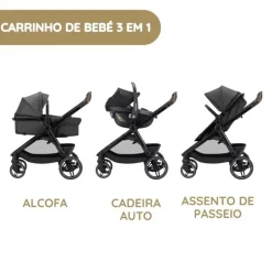 Maxi-Cosi Trio Zelia S 2 - Dark Grey