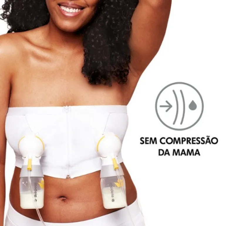 Medela Top de Extração Hands-Free Branco - S
