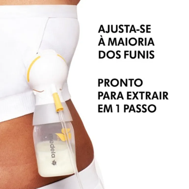 Medela Top de Extração Hands-Free Branco - M