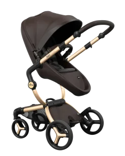 Mima Carrinho de Passeio Xari Max - Champagne/Chocolate Brown/Black