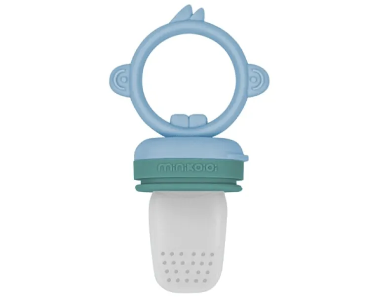 Minikoioi Alimentador Anti-Asfixia Pulps - Verde e Azul