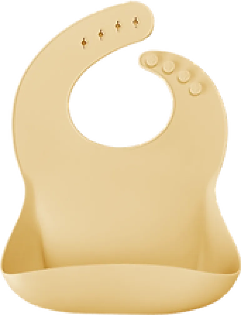 Minikoioi Basic Babete - Mellow Yellow