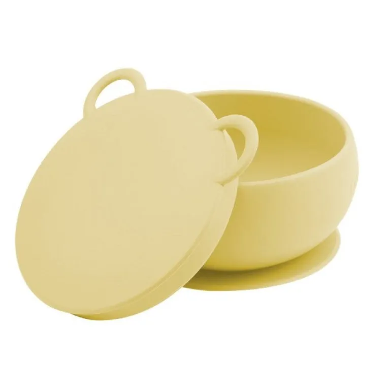 Minikoioi Taça com Tampa - Amarelo
