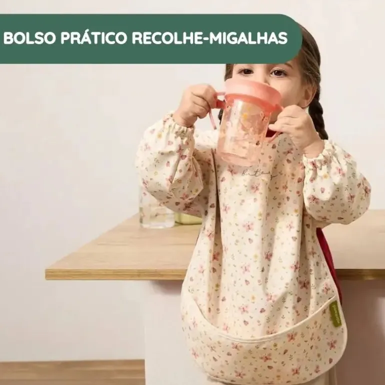 Miniland Babete com Mangas Butterfly