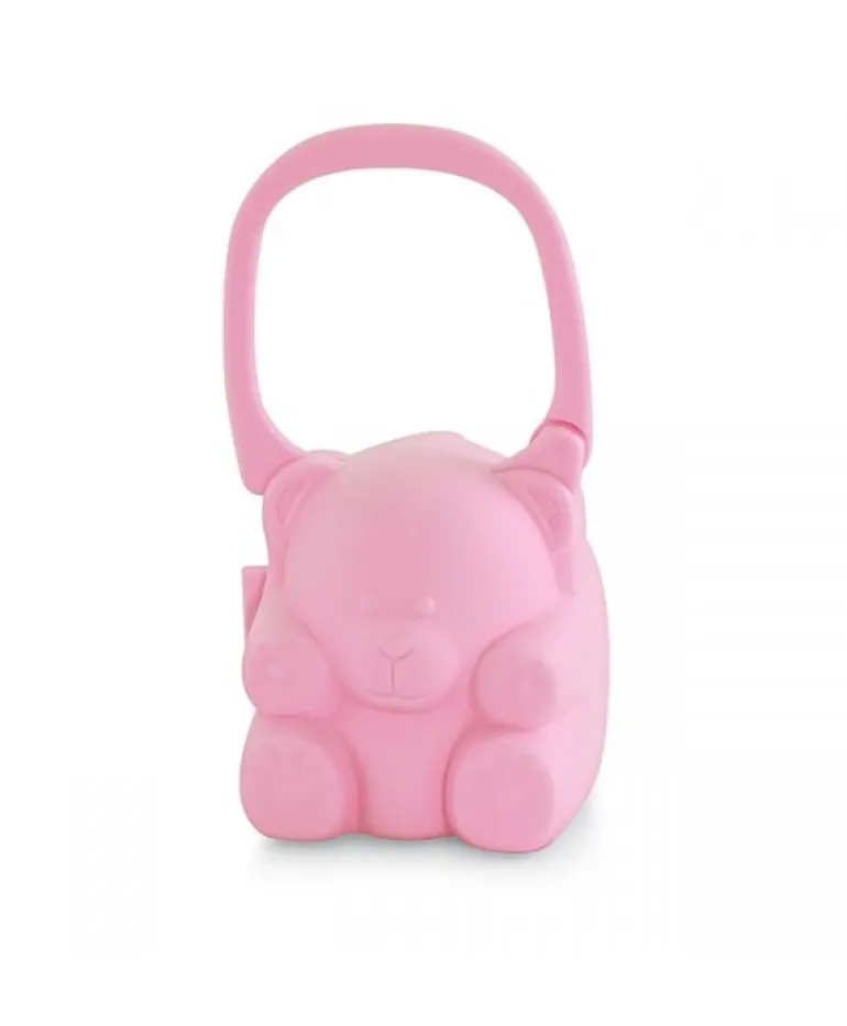 Miniland Porta Chupeta Usinho PaciKeeper - Rosa