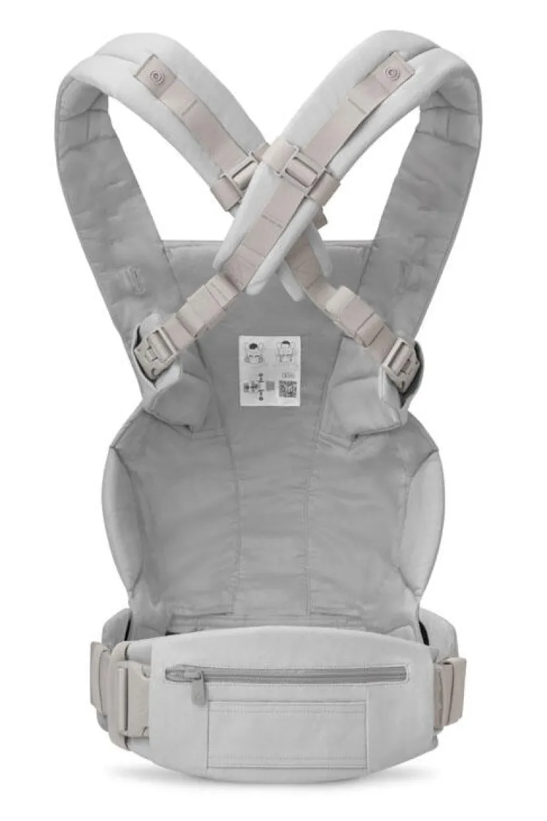 Mochila Porta-bebés Omni Deluxe Algodão da Ergobaby - Pearl Grey