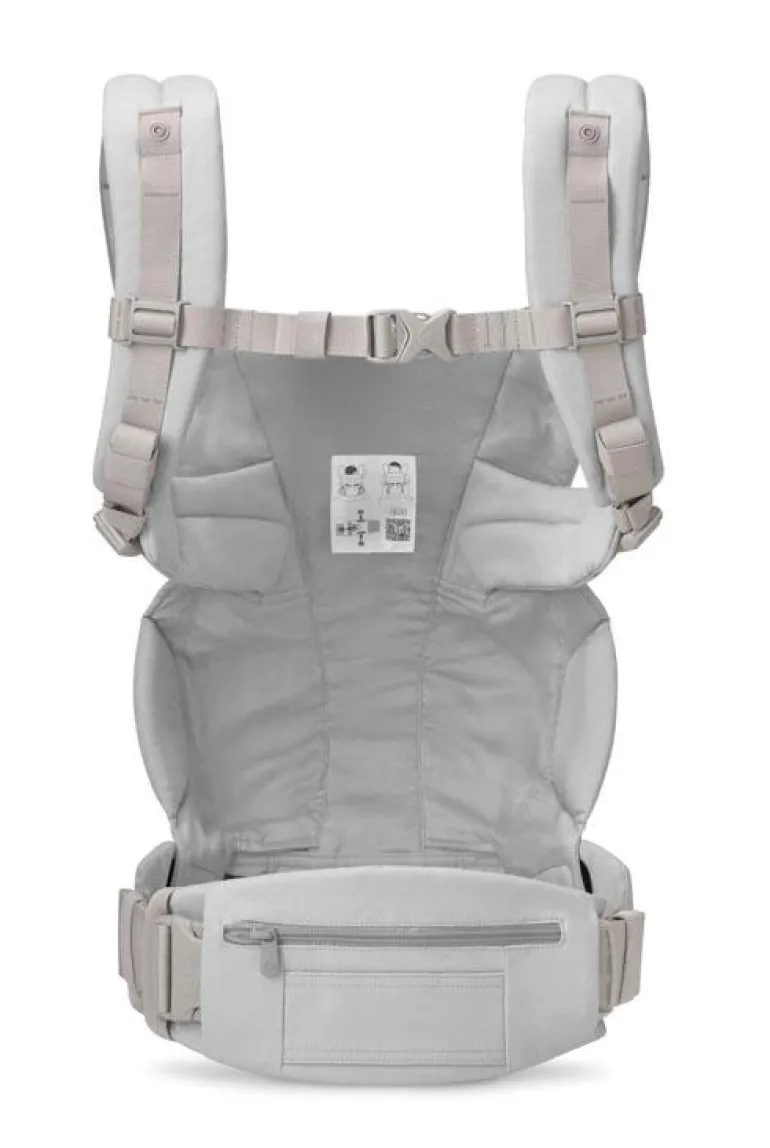 Mochila Porta-bebés Omni Deluxe Algodão da Ergobaby - Pearl Grey
